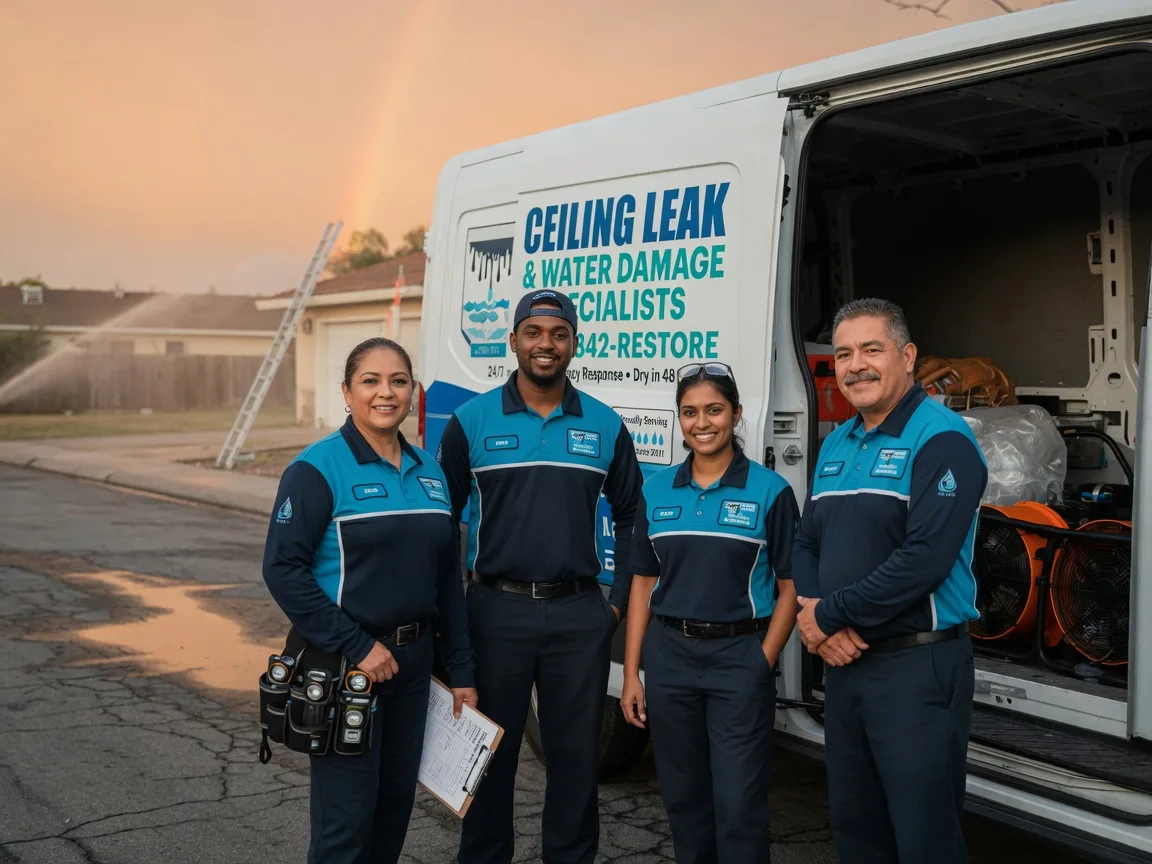 Ceiling Leak Cleanup company in Lake City, KS